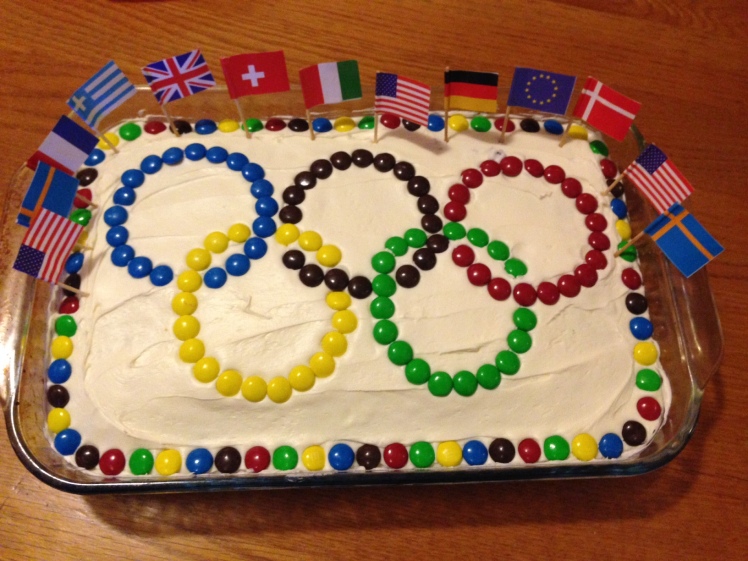 Olympics Cake 2014
